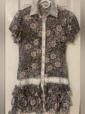 Floral dress. Made in Turkey